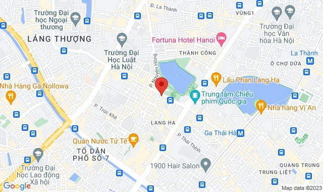 Số 45 đường Huỳnh Thúc Kháng, P. Láng Hạ, Q.Đống Đa