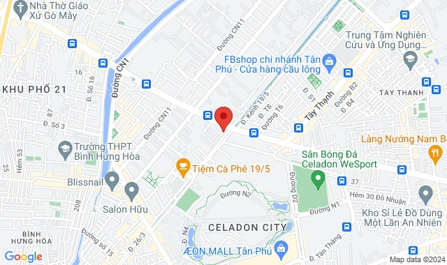 Số 453 Lê Trọng Tấn,  P. Sơn Kỳ, Q. Tân Phú