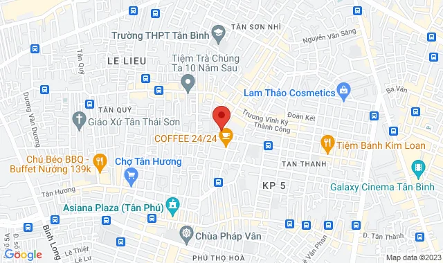 Số 456A Tân Sơn Nhì , P. Tân Quí, Q. Tân Phú