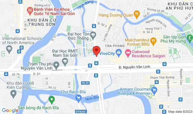 Số 458  đường Nguyễn Hữu Thọ, P.Tân Hưng, Q. 7