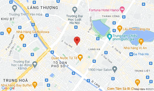 Số 47 Nguyên Hồng, P. Láng Hạ, Q. Đống Đa