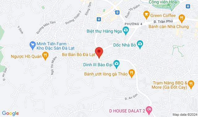Số 5 Đường Triệu Việt Vương, P. 4, TP. Đà Lạt, Lâm Đồng