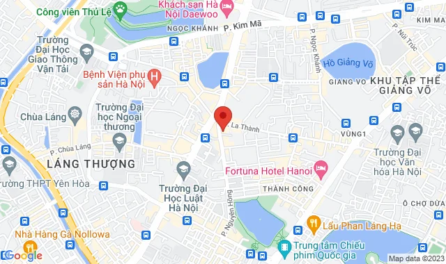 Số 5 Nguyên Hồng, P. Thành Công, Q. Ba Đình, Hà Nội