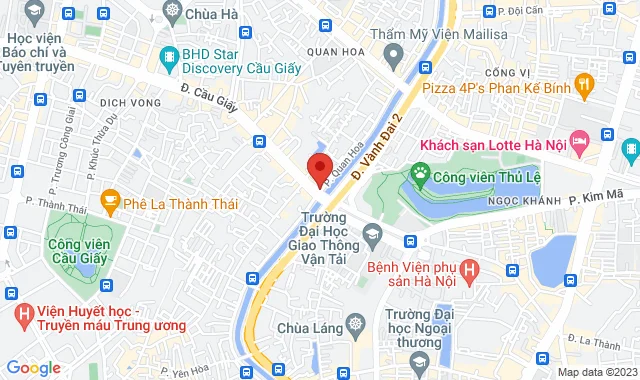 Số 5 Quan Hoa, P. Quan Hoa, Q. Cầu Giấy