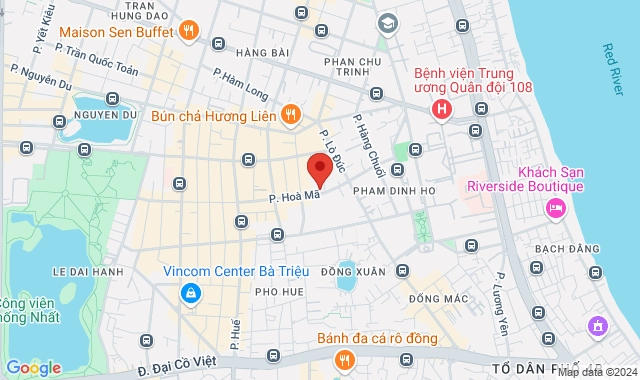 Số 52 Lê Ngọc Hân (gần Hoà Mã), P. Ngô Thì Nhậm, Q. Hai Bà Trưng