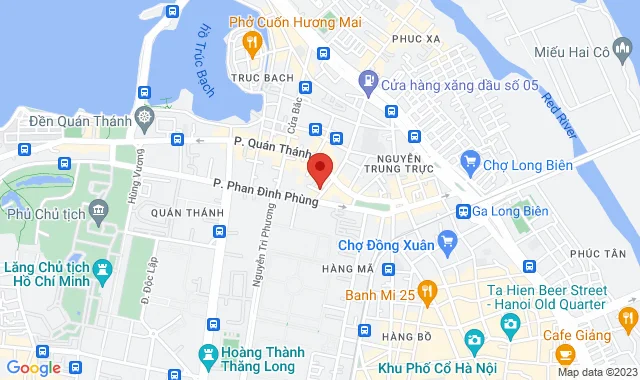 Số 52B, Phố Hàng Bún, P. Quán Thánh, Q. Ba Đình