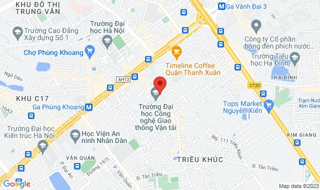 Số 53 Triều Khúc, B14 Khu Biệt Thự Pandora, Q. Thanh Xuân