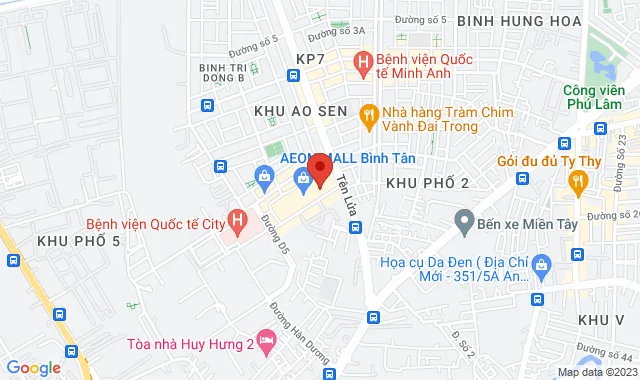 Số 532A Kinh Dương Vương, P. Bình Trị Đông B, Q. Bình Tân