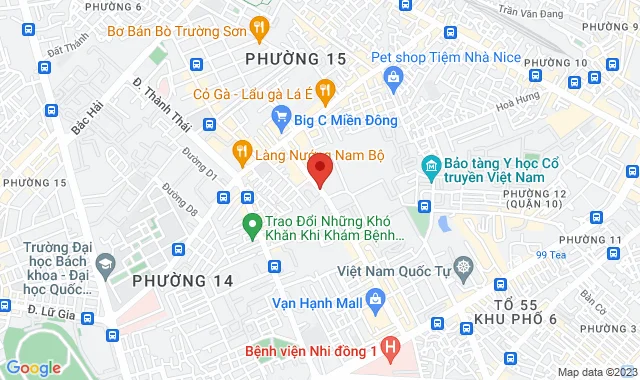 Số 549 Sư Vạn Hạnh, P. 13, Q. 10