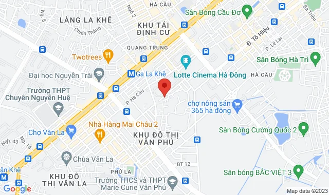 Sô 55 Đường tiếp giáp CATP, P. Văn Phú, Q. Hà Đông