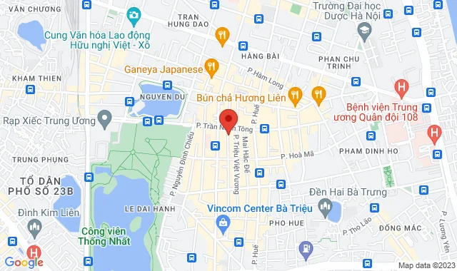 Số 57 phố Bùi Thị Xuân, P. Nguyễn Du, Q. Hai Bà Trưng