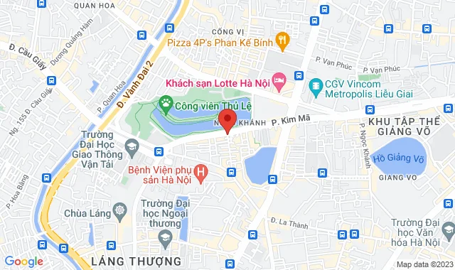 Số 575 Kim Mã, P. Ngọc Khánh, Q. Ba Đình