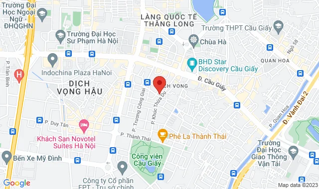 Số 58 Khúc Thừa Dụ, Q. Cầu Giấy