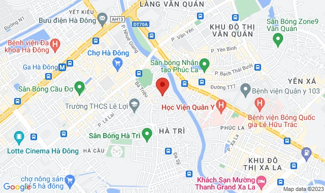 Số 6, ngõ 1, Khu Hà Trì 1,  P. Hà Cầu, Q. Hà Đông, Hà Nội