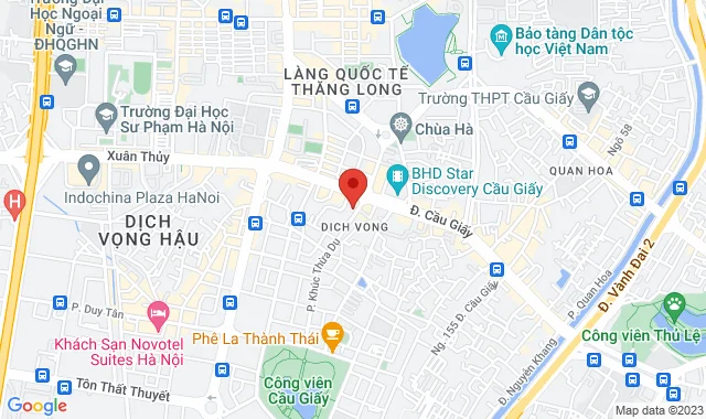 Số 6 Khúc Thừa Dụ, P. Dịch Vọng, Q. Cầu Giấy