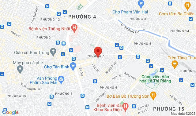 Số 60/2 Vân Côi, P. 7, Q. Tân Bình