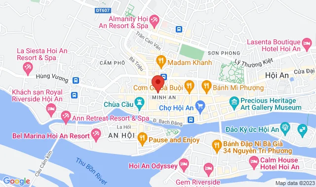 Số 62 Phan Châu Trinh, P. Minh An, TP. Hội An, Quảng Nam