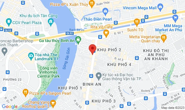 Số 62 Trần Não, P. Bình An, Q. 2