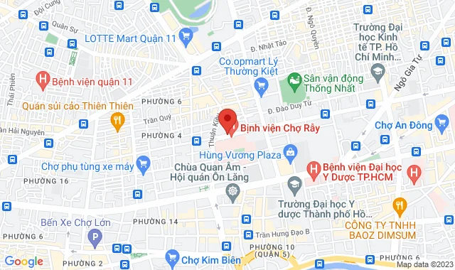 Số 624 Nguyễn Chí Thanh, P. 4, Q. 5