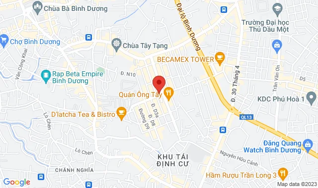 Số 64 Ngô Gia Tự,P. Chánh Nghĩa, TP.Thủ Dầu Một, Bình Dương