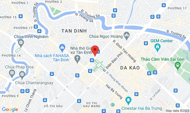 Số 64 Võ Thị Sáu, P. Tân Định, Q. 1