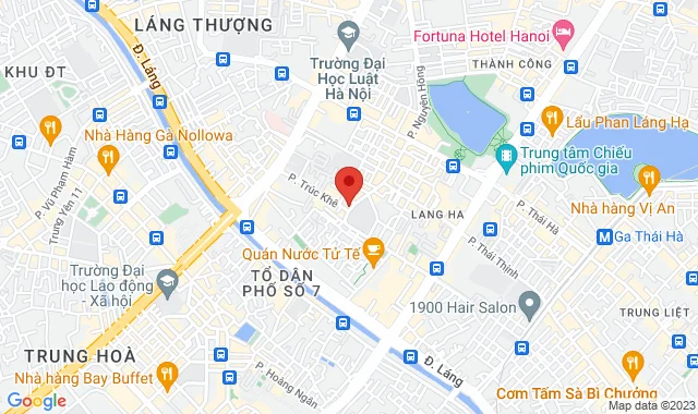 Số 66 Nguyên Hồng, P. Láng Hạ, Q. Đống Đa