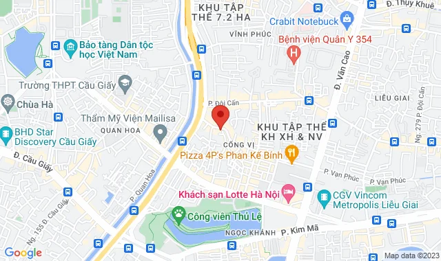 Số 67 Phan Kế Bính, P. Liễu Giai , Q. Bà Đình