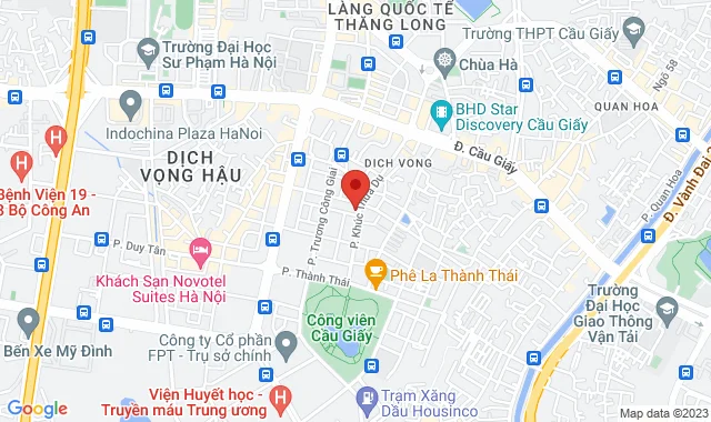 Số 68 Khúc Thừa Dụ, P. Dịch Vọng, Q. Cầu Giấy