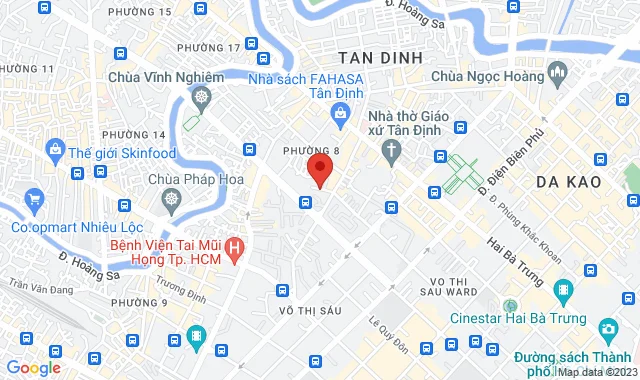 Số 72/1, đường Trần Quốc Toản, Phường 08, Quận 3