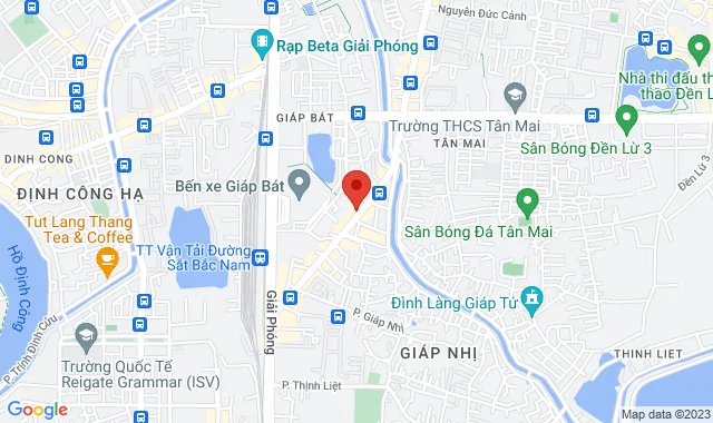 Số 732 Trương Định, P. Giáp Bát, Q. Hoàng Mai