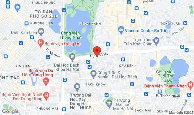 Số 75 Đại Cồ Việt, P. Lê Đại Hành, Q. Hai Bà Trưng