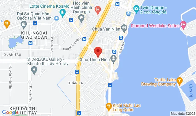 Số 75B Xuân La, P. Xuân La, Q. Tây Hồ