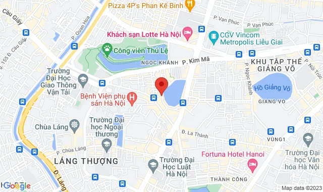 Số 76 Phạm Huy Thông, P. Ngọc Khánh, Q. Ba Đình