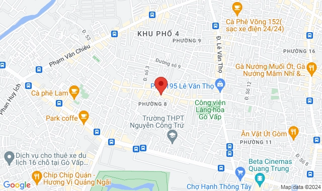 Số 78 Đường 21, P.8, Q. Gò Vấp