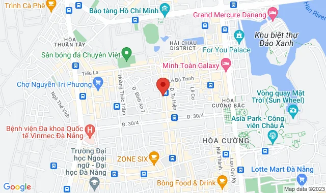Số 78 Lê Thanh Nghị, P. Hòa Cường Bắc, Q. Hải Châu