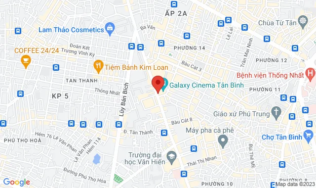 Số 794 Âu Cơ, P. 14, Q. Tân Bình