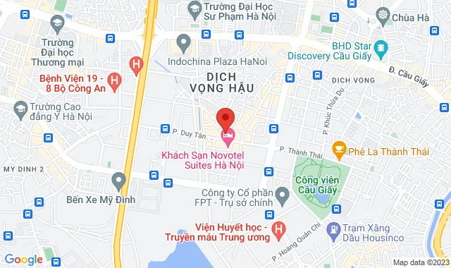 Số 8, Ngõ 36 Phố Duy Tân, P. Dịch Vọng Hâu, Q. Cầu Giấy    