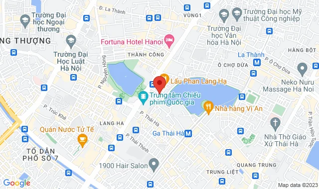 Số 81 Láng Hạ, P. Thành Công, Q. Ba Đình
