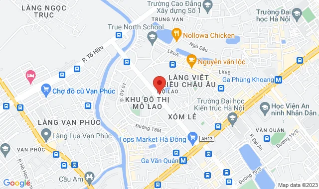 Số 82 Vũ Trọng Khánh, P. Mỗ Lao, Q. Hà Đông