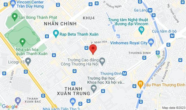 Số 82 Vũ Trọng Phụng, P. Thanh Xuân Trung, Q. Thanh Xuân