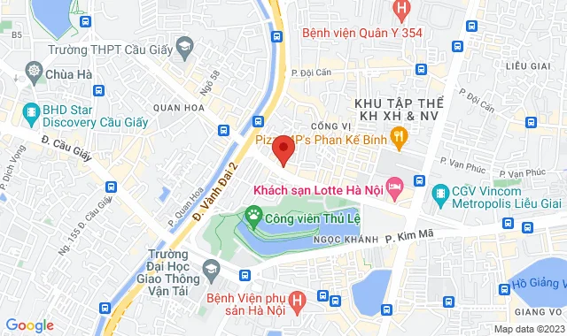Số 84 Đào Tấn, P. Cống Vị, Q. Ba Đình