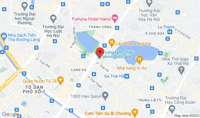 Số 87 Láng Hạ, P.Thành Công, Q. Ba Đình