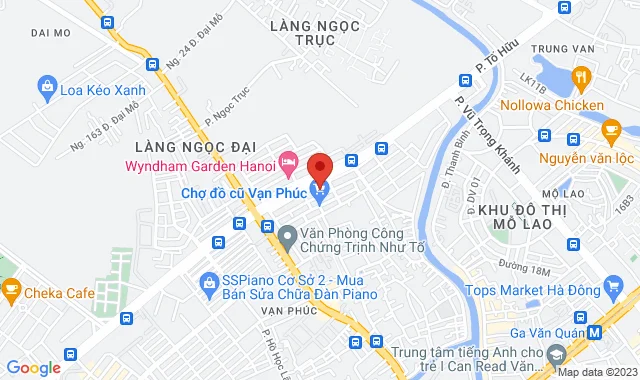 Số 8A2 shophouse, đường 24H Tố Hữu, P. Vạn Phúc, Q. Hà Đông