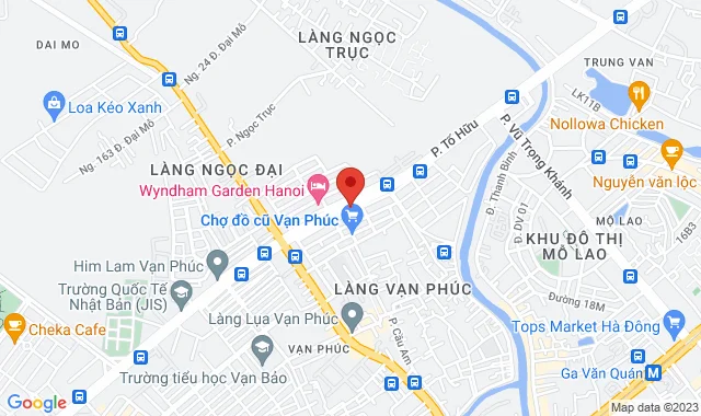 Số 9 - 10 A2 khu Shophouse đường Tố Hữu, P. Vạn Phúc, Q. Hà Đông