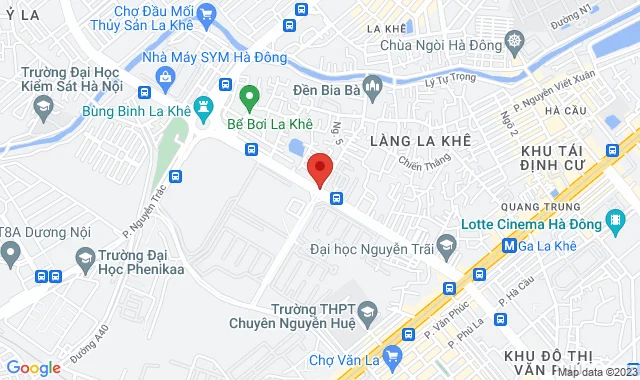 Số 9, Lê Trọng Tấn, La Khê, Q. Hà Đông