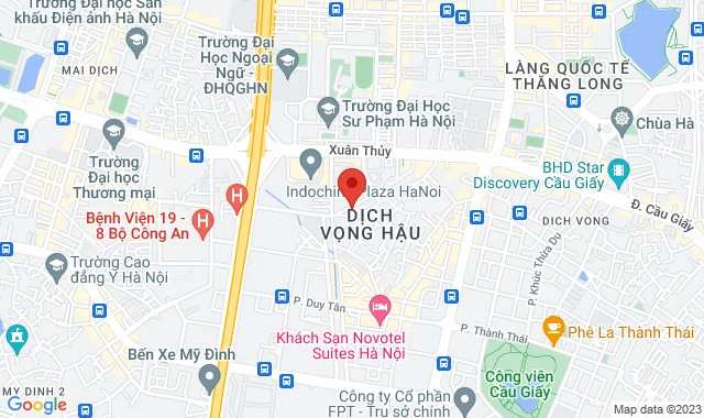 Số 91 Trần Quốc Vượng, P. Dịch Vọng Hậu, Q. Cầu Giấy 