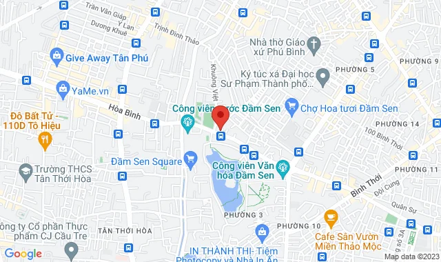 Số 92B Hòa Bình,P. Phú Trung, Q. 11