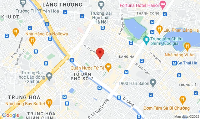 Số 93 Vũ Ngọc Phan, P. Láng Hạ, Q. Đống Đa
