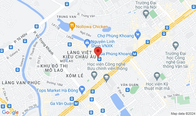 Số 95 Nguyễn Văn Lộc, P. Mộ Lao, Q. Hà Đông 