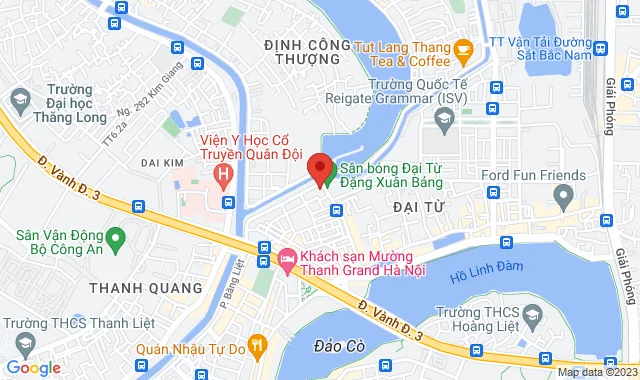 Số 96 Đặng Xuân Bảng P. Đại Kim, Q. Hoàng Mai